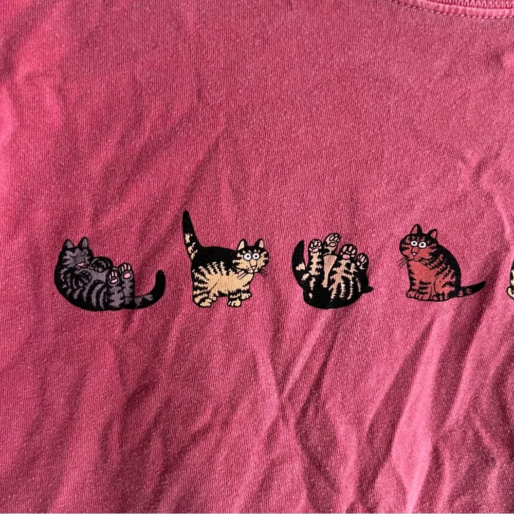 Crazy Cat Lady Wide Body Tee (would make a real cute crop top) - Picture 3 of 11